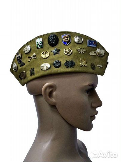 Пилотка новая со значками СССР