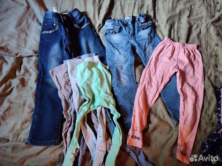 Вещи пакетом для девочки 104, 110