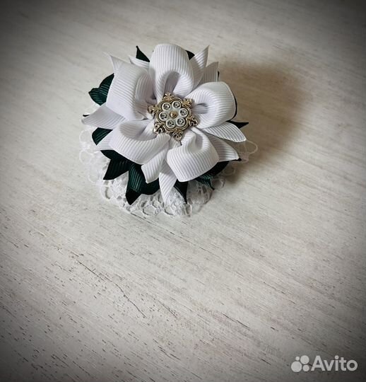 Бантики-резиночки ручной работы