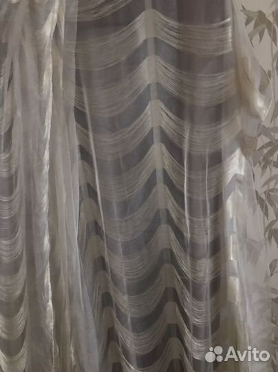 Тюль шампань