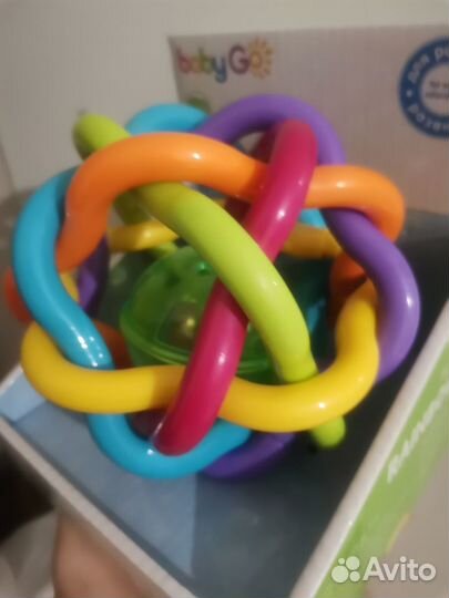Новый Развивающий Шар Радуга Baby go