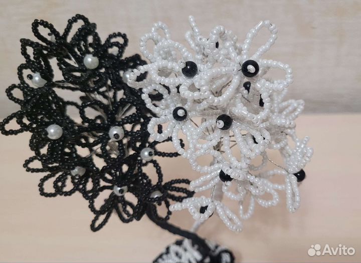 Сувенир из бисера Инь и Янь