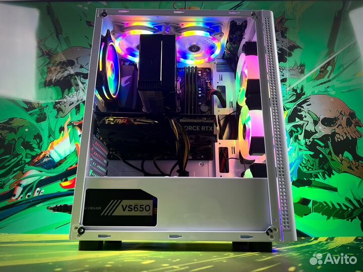 Игровой пк / R7 5700X / RTX 3060 / RTX 2070