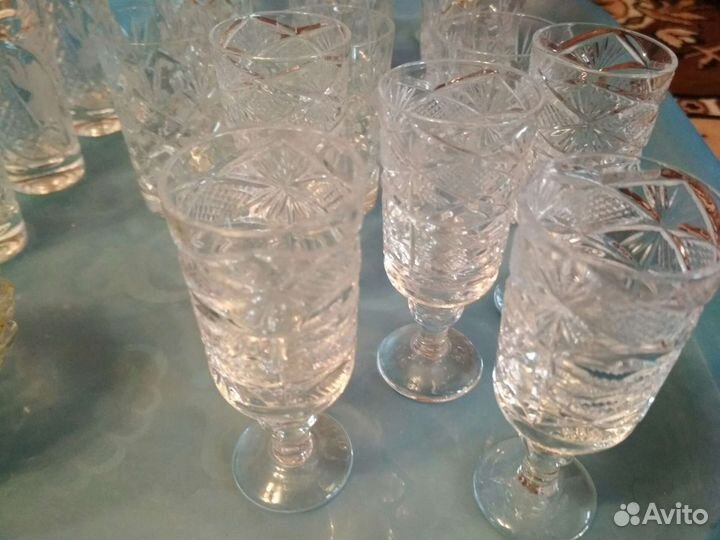 Рюмки хрустальные СССР