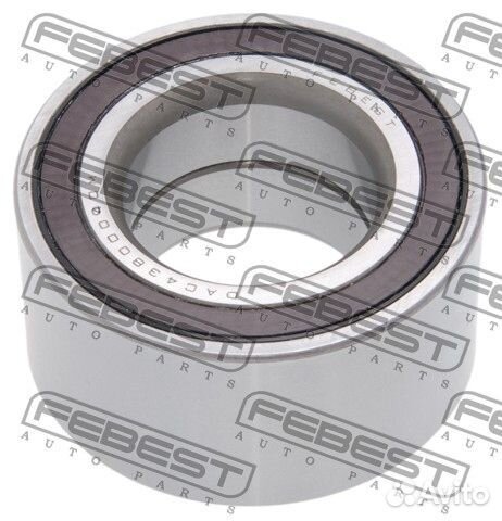 Подшипник ступичный передний 43x80x40