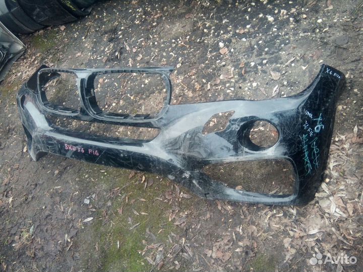 Передний бампер BMW X6 F16 бмв Х6 ф16