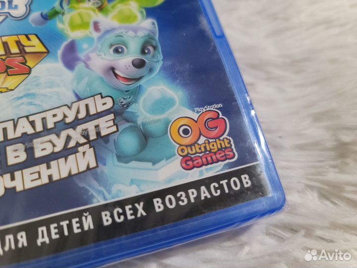 PS4. Щенячий Патруль. Новый диск, в плёнке