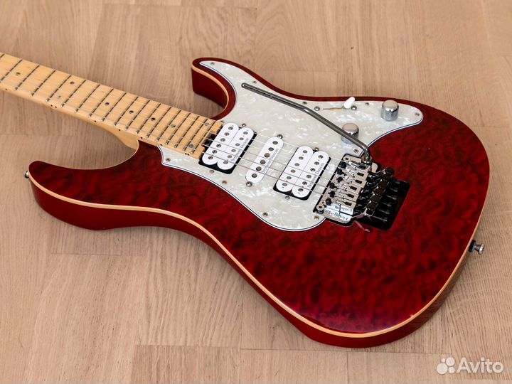Электрогитара Edwards E-SN-150FR HSH Superstrat Tr
