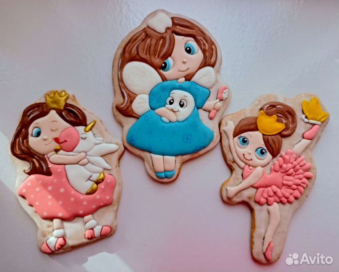 Пряничные топперы для торта