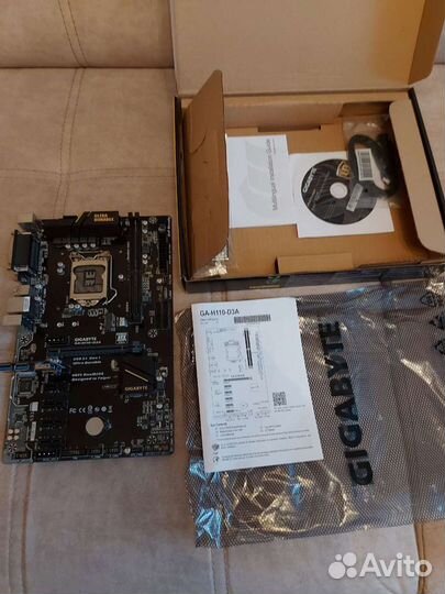 Материнская плата gigabyte H110-d3a