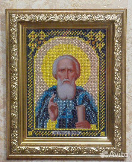 Икона Святой преподобный Сергий Радонежский