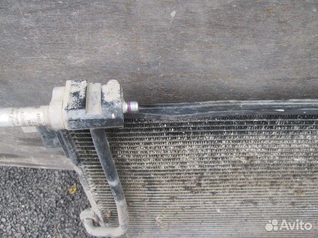 Радиатор кондиционера (конденсер) Audi A8 (D4) 201