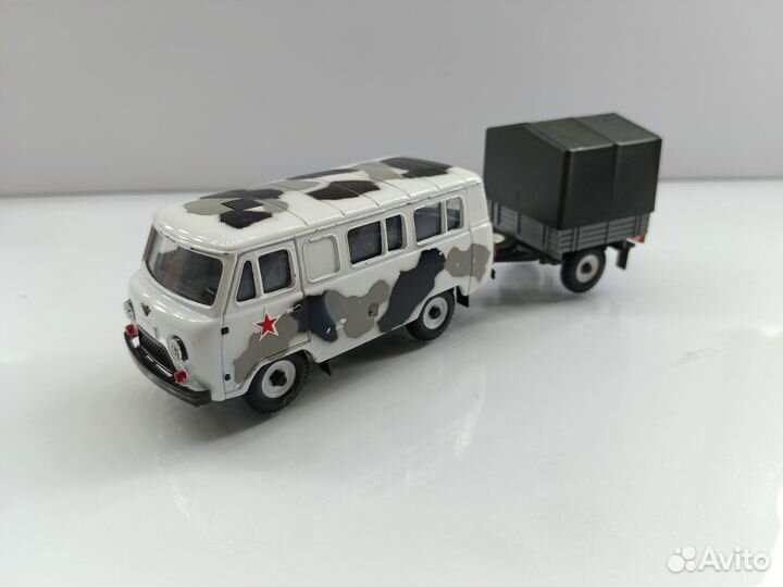 УАЗ 3962 с прицепом