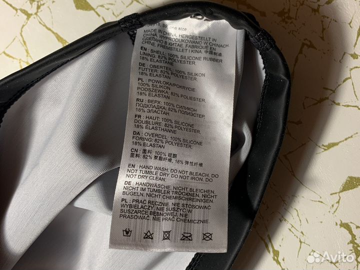 Шапочка для бассейна взрослая