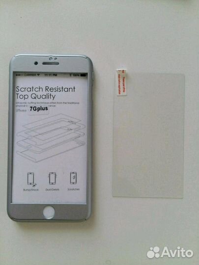 Новые Чехол+стекло