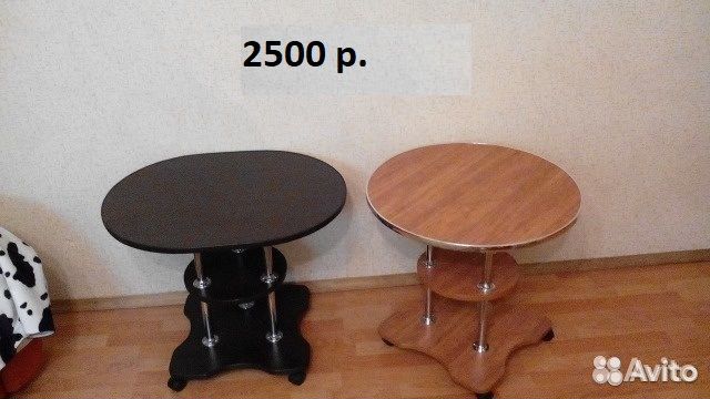 Полки для цветов и журнальные столики