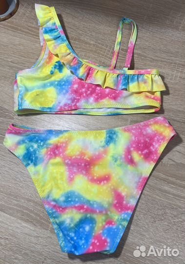 Купальник открытый на девочку 134-140 см