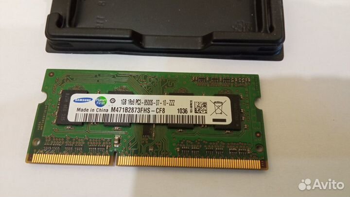 Оперативная память для ноутбуков SO-dimm DDR