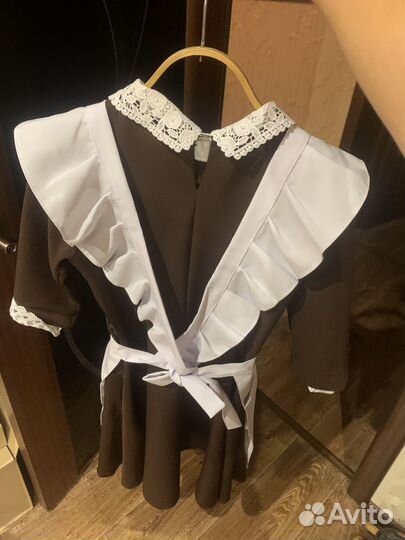 Школьный фартук и платье