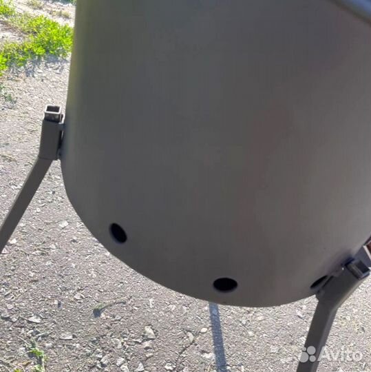 Казан чугунный с печкой