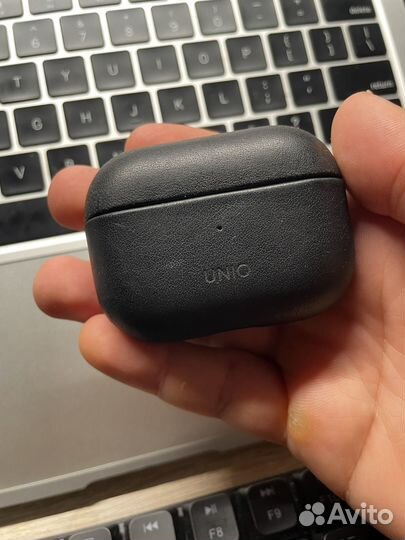 Кожанный чехол для airpods pro 2