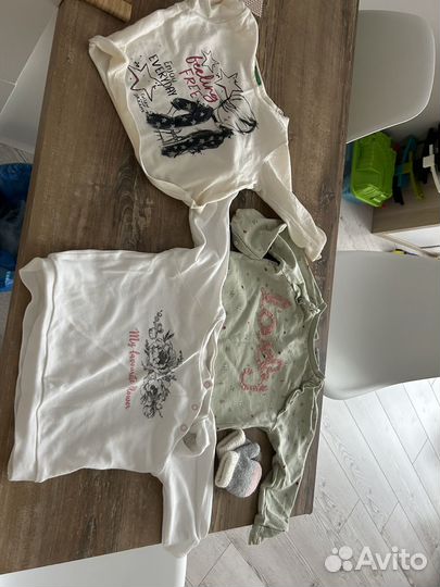 Вещи пакетом для девочки 86 92