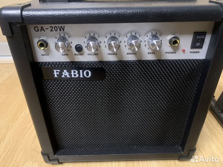 Комплект Гитара Fender Style + Мощный Комбо 20ватт