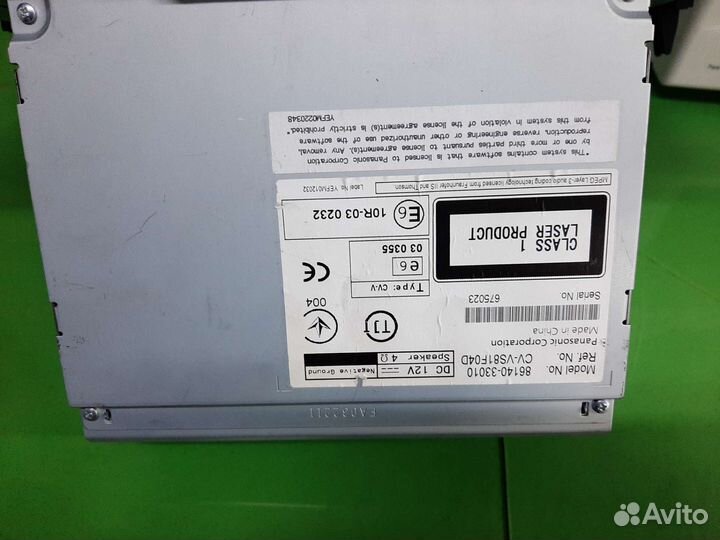 Продам штатную магнитолу для Тойота камри