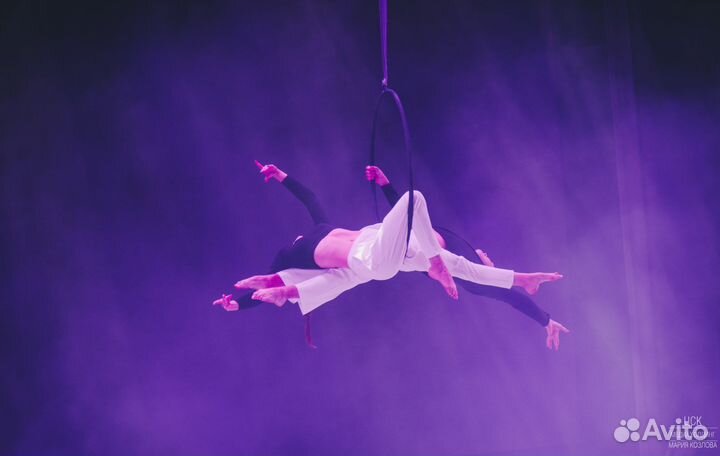 Воздушные гимнасты Артисты на праздник