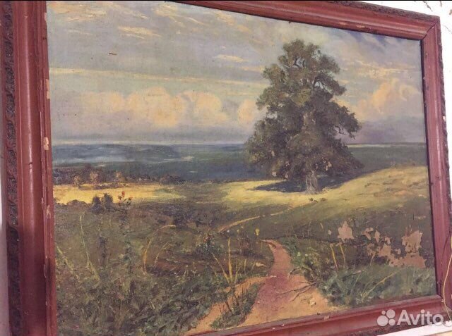 Старинная антикварная картина