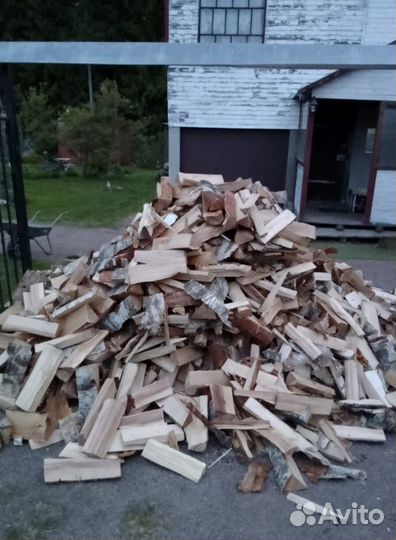 Дрова Ольха от 1 куба с доставкой в Выборге любого