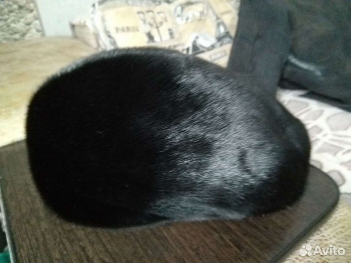 Меховая мужская кепка