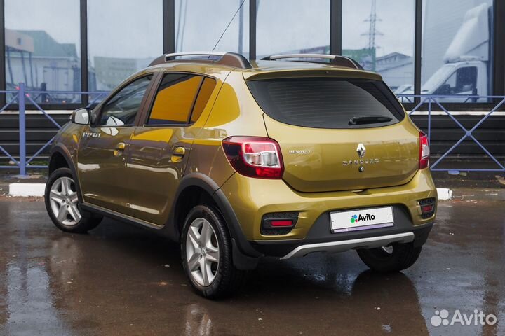 Renault Sandero Stepway 1.6 МТ, 2017, 70 000 км
