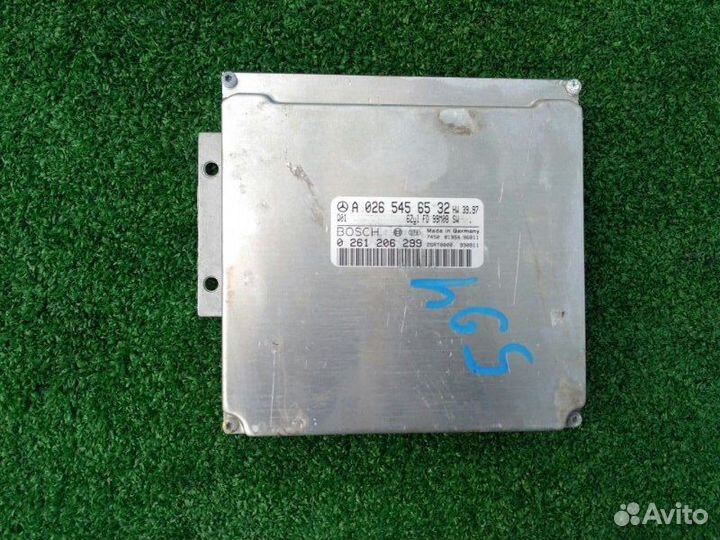 Блок управления двигателем (эбу двс) Mercedes-Benz