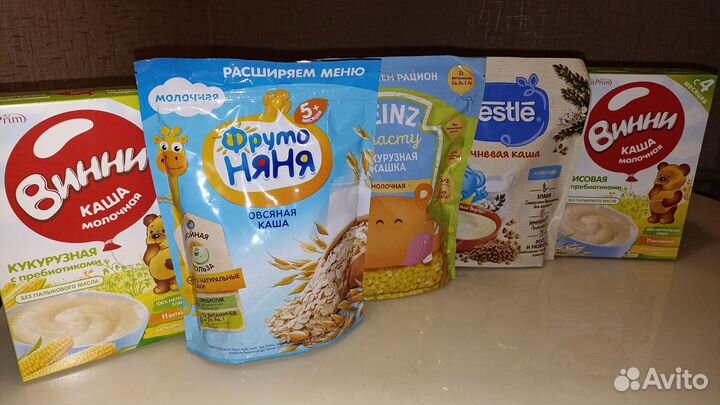 Каши детские комплект - 5шт
