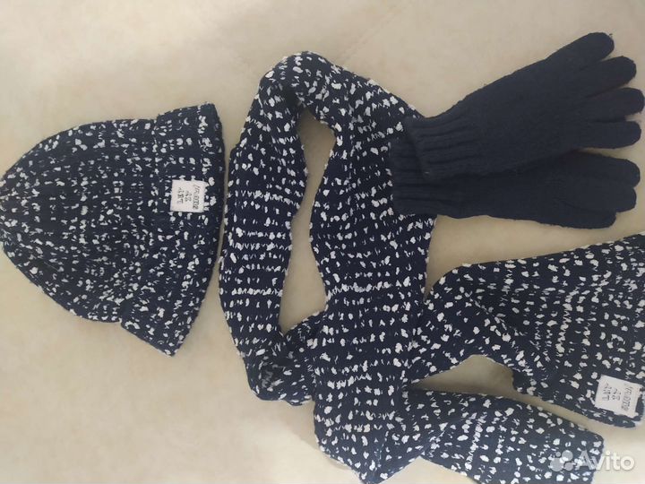 Шапка и шарф на девочку