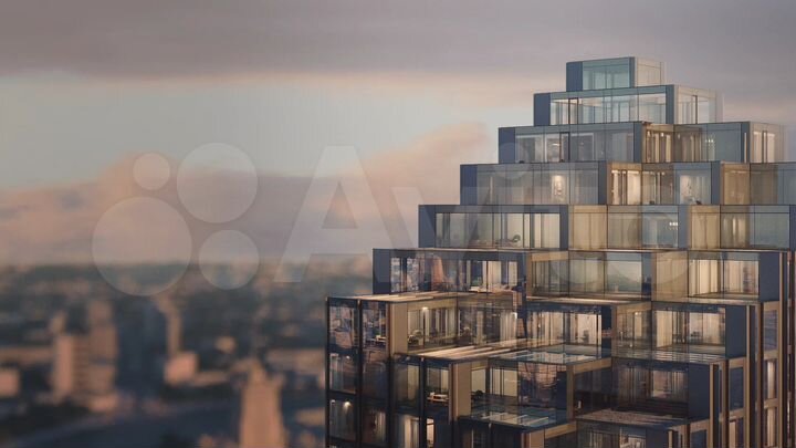 Квартира-студия, 45,6 м², 39/85 эт.