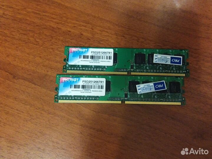 Оперативная память ddr2 512мб