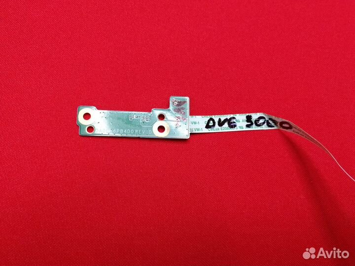 Плата кнопки включения для HP dv6-3000 со шлейфом