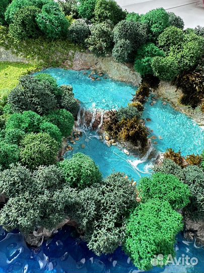 Картина из эпоксидной смолы. Море