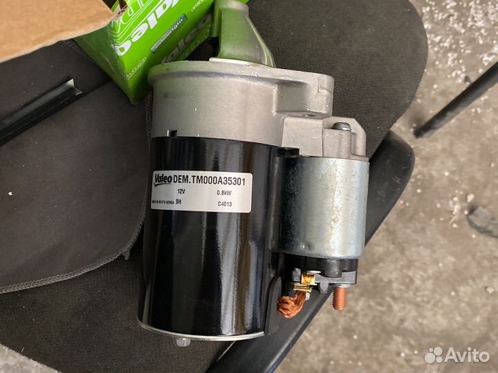 Стартер на daewoo matiz valeo