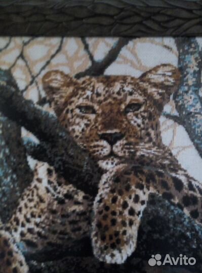 Картина леопард