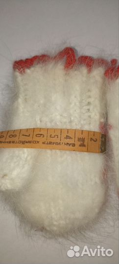 Варежки детские ангора