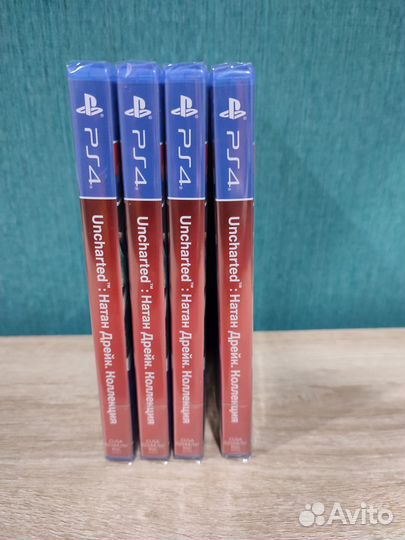 Игра PS4 Uncharted 3 в 1 Nathan Drake Collection