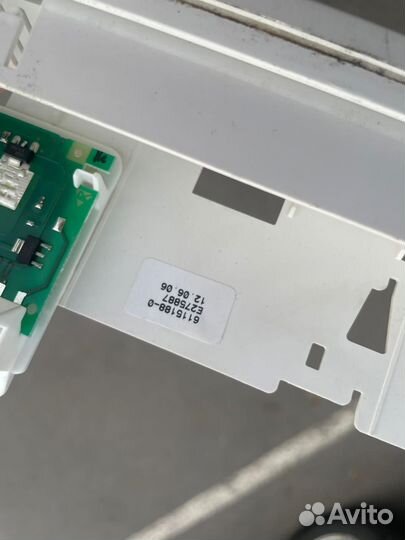 Модуль управления холодильника liebherr