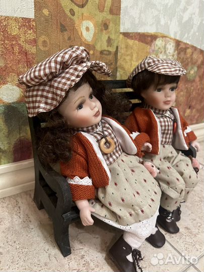 Набор винтажных кукол