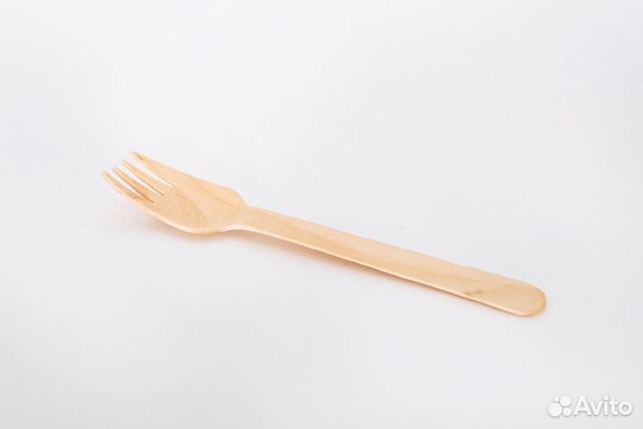 Одноразовые вилки деревянные