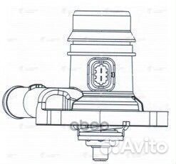 Термостат Opel Astra J (10) /Corsa D (06) 1.4T (с