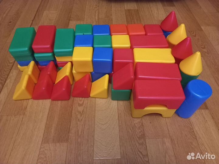 Набор Кубиков для малышей 61шт
