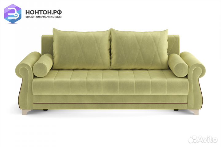 Диван книжка Порто М светло-зеленый